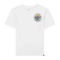 Quiksilver Big Boys Crew Neck Short Sleeve Graphic T-Shirt