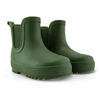 BEARPAW Toddler Chelsea Rain Boots with Faux-Fur Lining