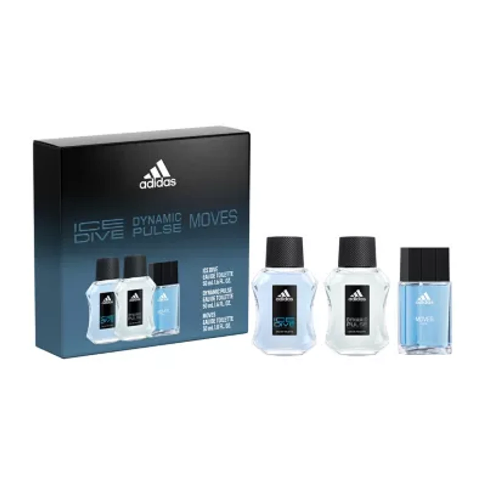 adidas Mens Omni Eau De Toilette 3-Pc Gift Set ($49 Value)