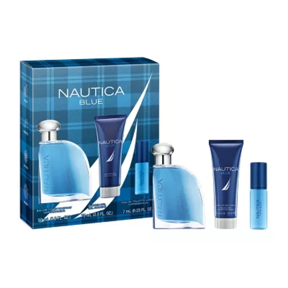 Nautica Blue Eau De Toilette 3-Pc Gift Set ($47 Value)