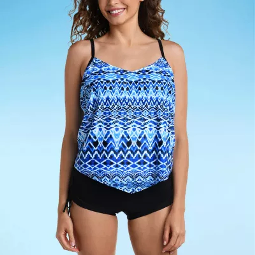 Sonnet Shores Tankini Swimsuit Top Plus