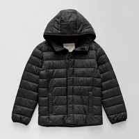 Thereabouts Little & Big Boys Adaptive Easy-on + Easy-off Midweight Puffer Jacket