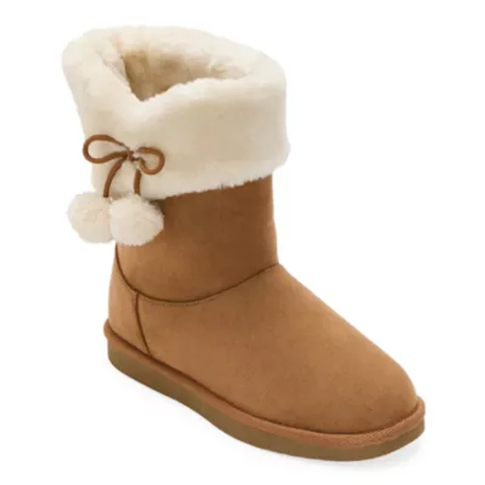 Thereabouts Little & Big  Girls Willa Flat Heel Winter Boots