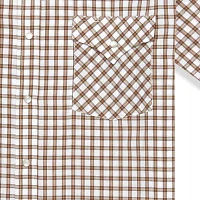 Ely Cattleman Classic Check Mens Short Sleeve Western Shirt