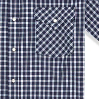 Ely Cattleman Classic Check Mens Short Sleeve Western Shirt