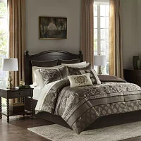 Madison Park Essentials Alexine 16-pc. Complete Bedding Set with Sheets