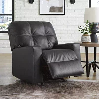 Signature Design by Ashley Barlin Mills Manual Rocker Recliner