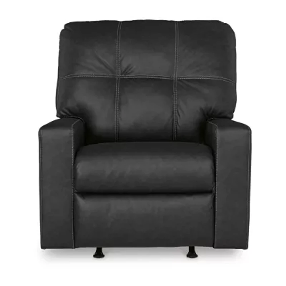 Signature Design by Ashley Barlin Mills Manual Rocker Recliner