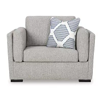 Signature Design by Ashley Evansley Upholstered Oversized Chair