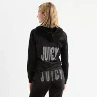 Juicy By Couture Lightweight Womens Juniors Casual Track Jacket