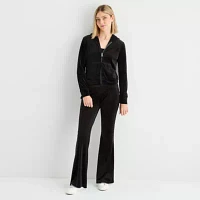 Juicy By Couture Lightweight Womens Juniors Casual Track Jacket