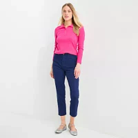 St. John's Bay Womens Skinny Fit Ankle Trouser