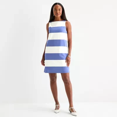 Worthington Womens Sleeveless Sundress