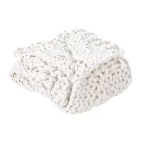 Modern Threads Chunky Knit Reina Reversible Midweight Throw