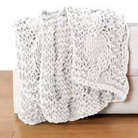 Modern Threads Chunky Knit Reina Reversible Midweight Throw