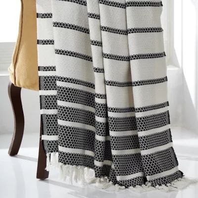 Modern Threads Recycled Cotton Hilo Midweight Throw