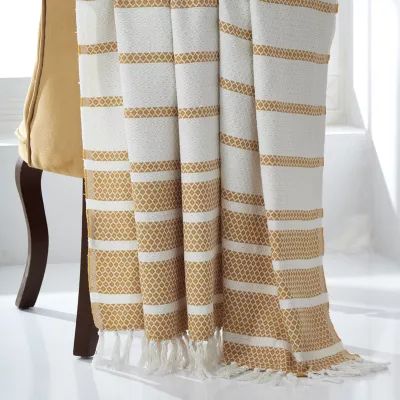 Modern Threads Recycled Cotton Hilo Midweight Throw