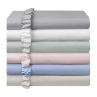 Swift Home Ultra Glam Soft Ruffle Hem Deep Pocket Sheet Set