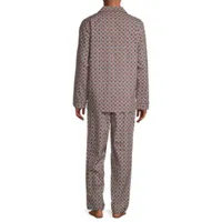 Stafford Modal Mens Long Sleeve 2-pc. Pant Pajama Set