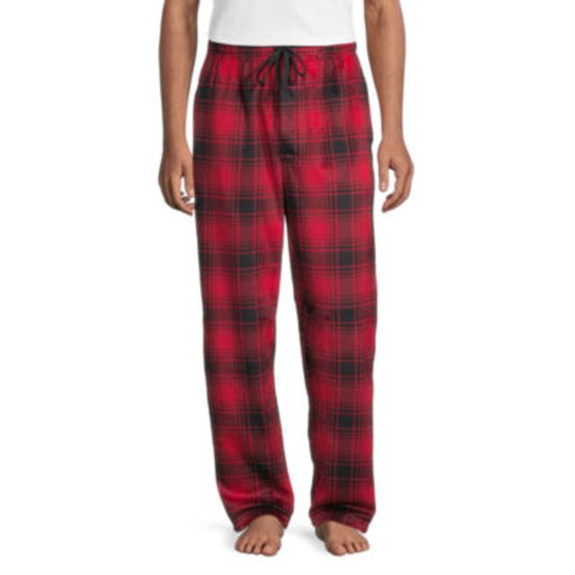 St. John's Bay Microfleece Mens Pajama Pants