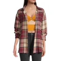Arizona Mens Regular Fit Long Sleeve Flannel Shirt