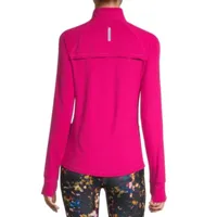 Xersion Womens Long Sleeve Quarter-Zip Pullover