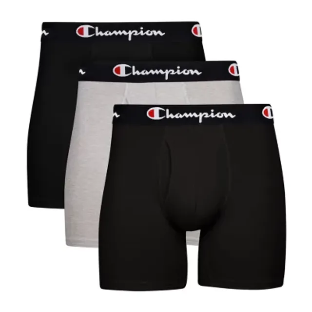 Champion Light Weight Stretch Total Support Pouch Mens 3 Pack Boxer Briefs