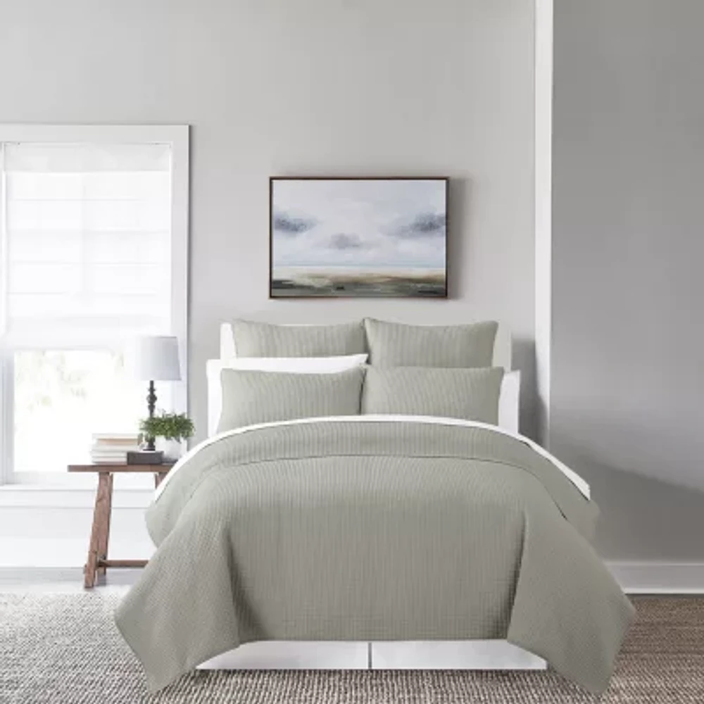 Home Expressions Geo Stitch Coverlet