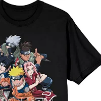 Mens Short Sleeve Naruto Graphic T-Shirt