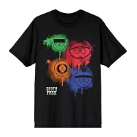 Mens Short Sleeve South Park Graphic T-Shirt