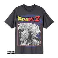 Mens Short Sleeve Anime Dragon Ball Z Graphic T-Shirt