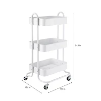 Home Expressions 3 Tier Shelf Cart