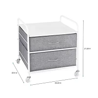 Home Expressions Mini Fridge Shelf Cart