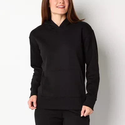 Xersion Tall Womens Super Soft Fleece Long Sleeve Hoodie