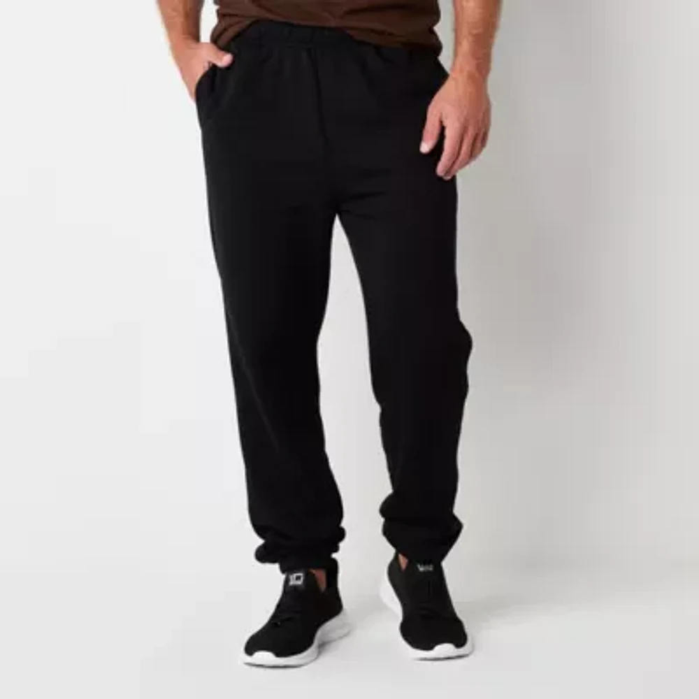 Xersion Quick Dry Cotton Fleece Mens Mid Rise Cinched Sweatpant