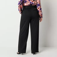 Liz Claiborne Tailored Classic Fit Wide Leg Trouser