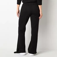 Xersion Womens Super Soft Fleece Mid Rise Straight Sweatpant