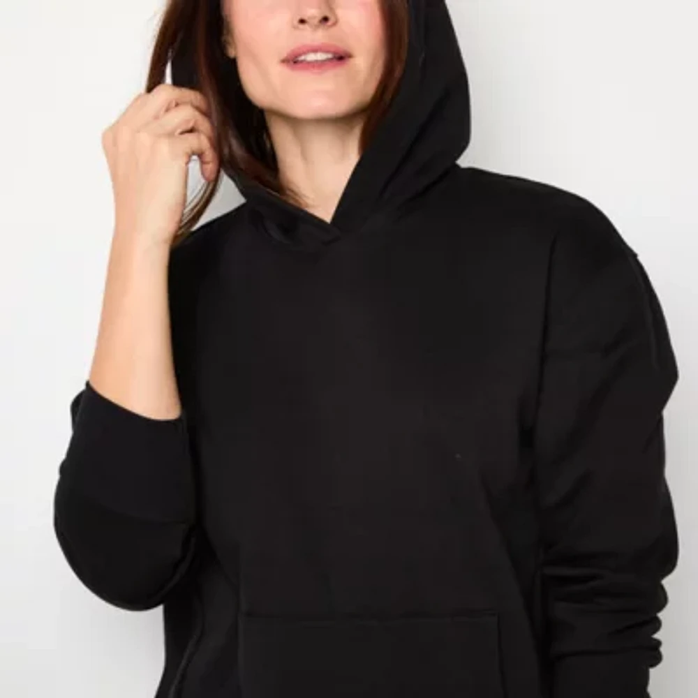 Xersion Womens Super Soft Fleece Long Sleeve Hoodie