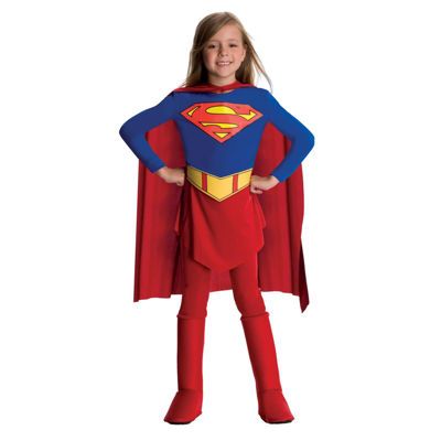Girls Supergirl Costume - Dc Comics