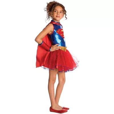 Girls Supergirl Tutu Costume - Dc Comics