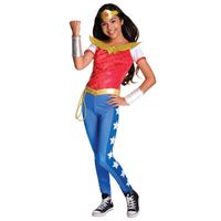 Little & Big  Girls Deluxe DC Comics Wonder Woman 5-pc. Costume