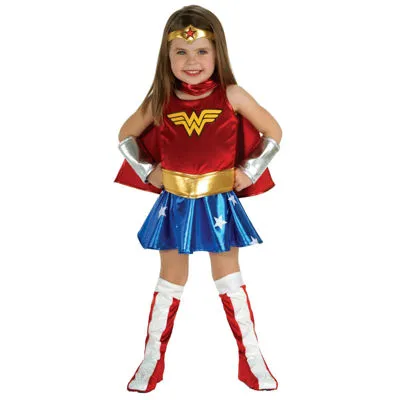 Girls Toddler Girls Wonder Woman Costume - Dc Comics 6-pc. Costume