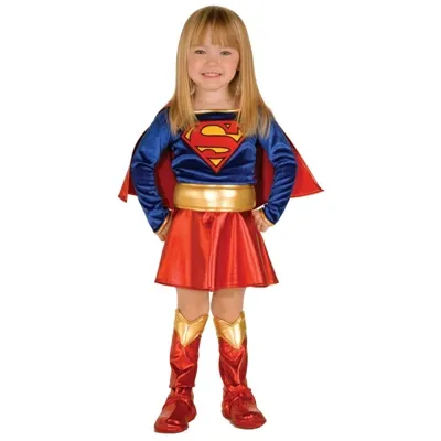 Toddler Girls Supergirl Costume - Dc Comics