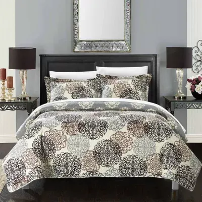 Chic Home Kelsie Reversible Quilt Set