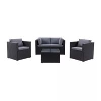 Parksville Patio Collection 5-Piece Conversation Set