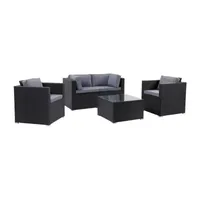 Parksville Patio Collection 5-Piece Conversation Set