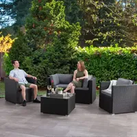 Parksville Patio Collection 5-Piece Conversation Set