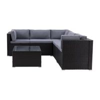 Parksville Patio Collection -Piece Sectional With Coffee Table
