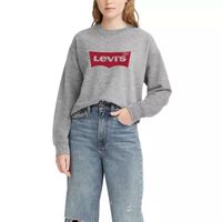 Levi's Womens Crew Neck Long Sleeve Sweatshirt