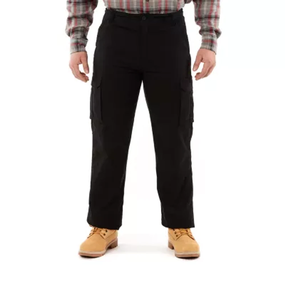 Smiths Workwear Fleece Lined Mens Relaxed Fit Cargo Pant